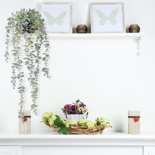 COCOBOO Artificial Hanging Eucalyptus Plant