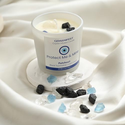Protection Candle for Manifestation and Healing