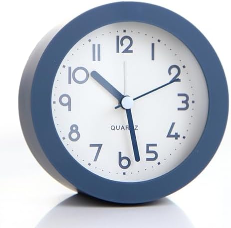 HIQU and HIST Blue 45 Inch Analog Alarm Clock with Backlight