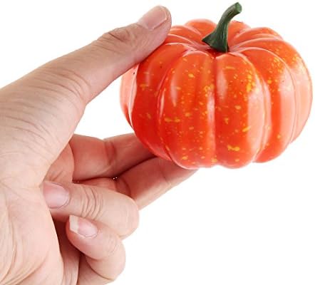 Uxcell Halloween Christmas Artificial Foam Pumpkin Decor