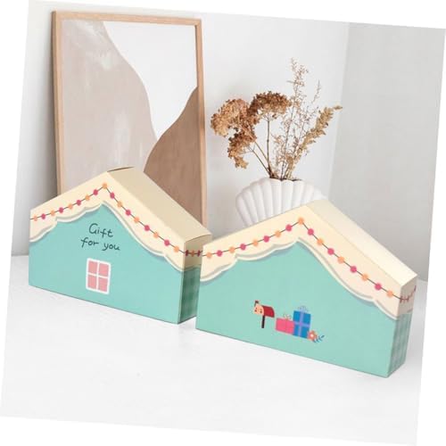 10pcs House Shaped Candy Boxes for Party Favors Wedding