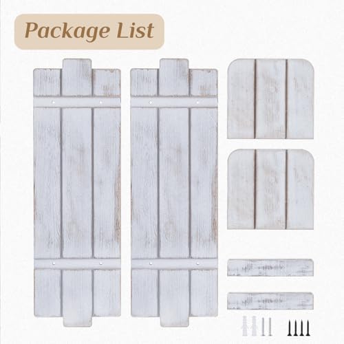 Walasis Farmhouse Candle Sconces Wall Decor Set of Two