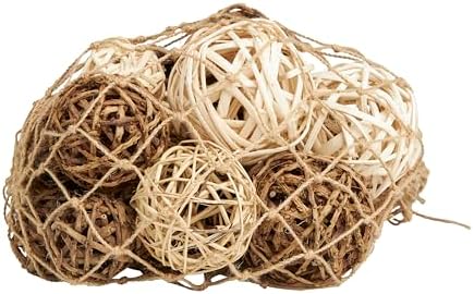 Deco 79 Dried Plant Decorative Orbs Vase Filler