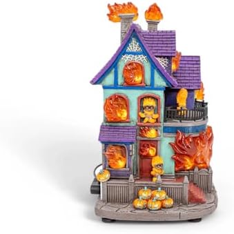 Fire Demon Frenzy Animated Halloween Village LED Lights