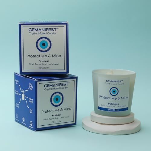 Protection Candle for Manifestation and Healing