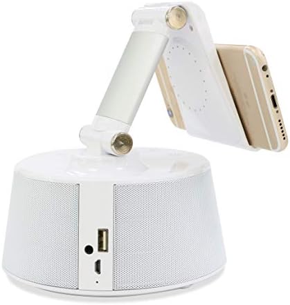 Emerson Wireless Charging Docking Station with Bluetooth Speaker and Alarm Clock