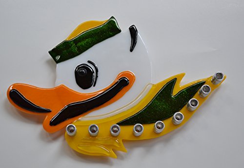 Custom Order Flat Glass Menorah by YafitGlass 1