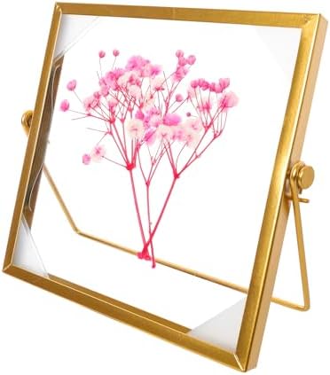 Fumwase Gold Floating Picture Frame 6x6 Inch
