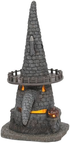 Department 56 Nightmare Before Christmas Witch Tower Light Building