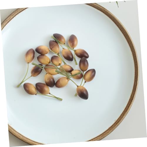 Zerodeko 10pcs Lifelike Olive Artificial Decorations