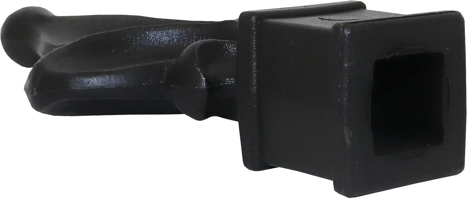 Premium USA Made Fence Finials Fleur De Lis Black 55 Inch