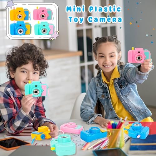 32 Pcs Mini Plastic Camera Toy Set for Kids