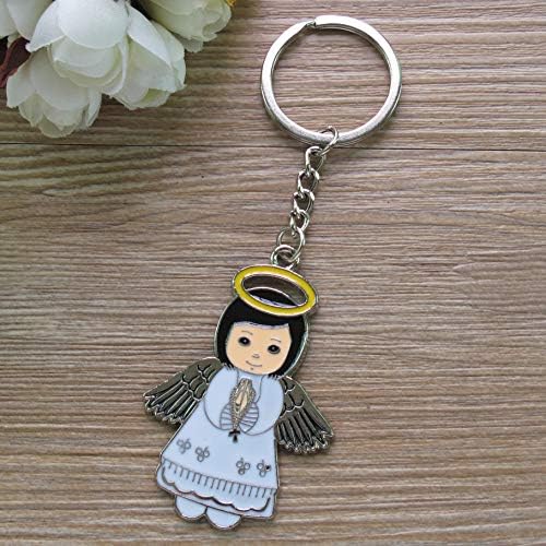 Personalized First Communion Favor Keychain Pack