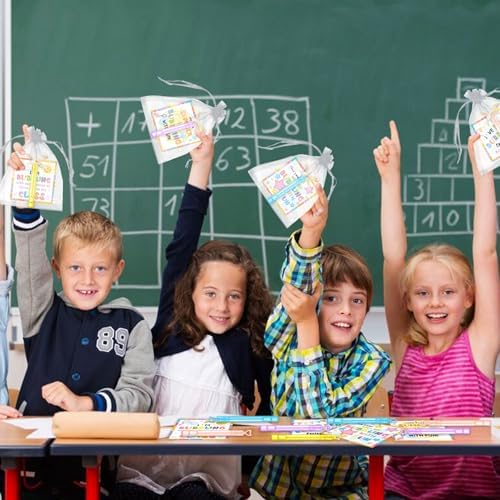36 Set Back to School Gifts with Bubble Wands and Drawstring Bags