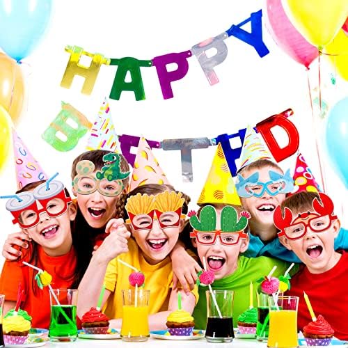 48 Pcs Funny Hawaiian Party Sunglasses