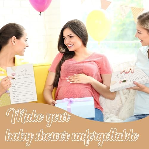 Winnie The Pooh Baby Shower Game Cards Set of 30