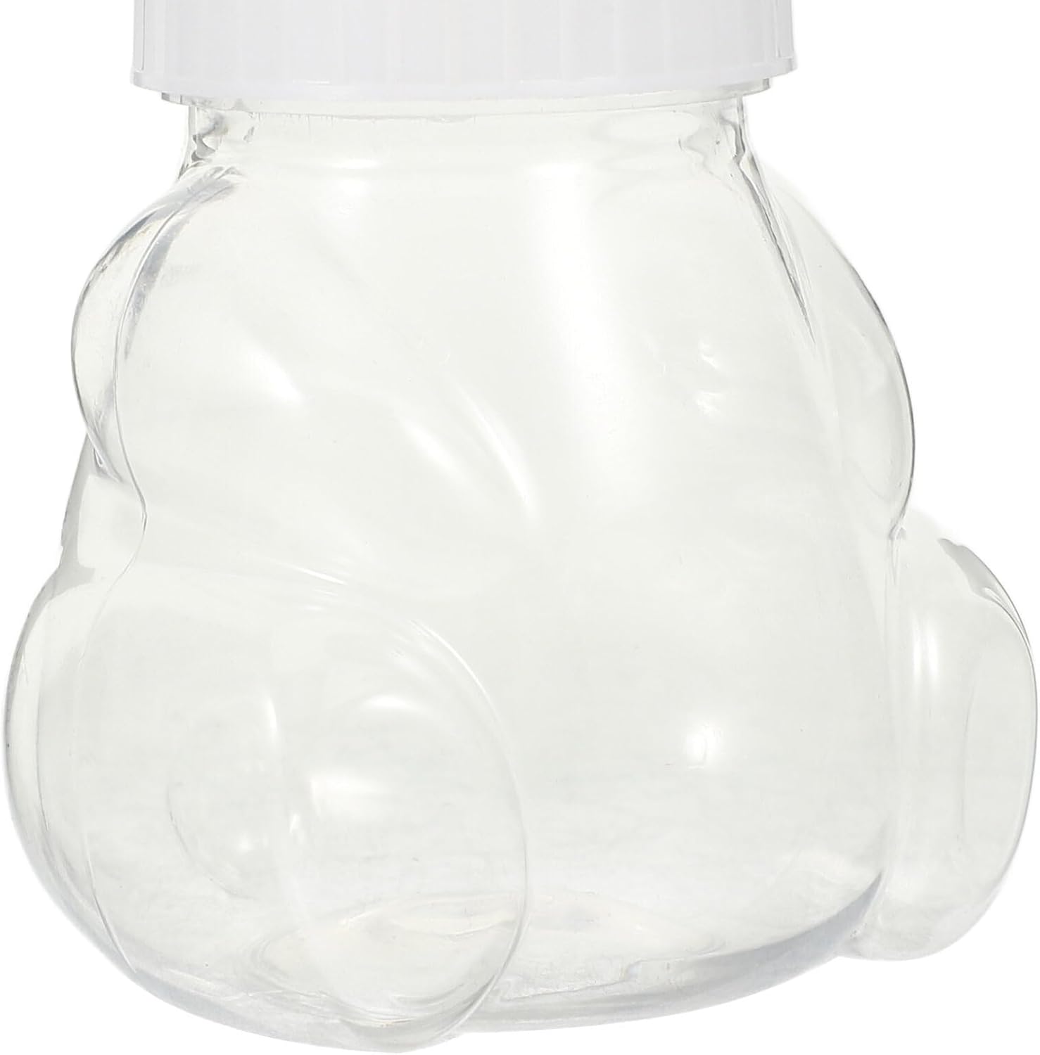 Cabilock Bear Shaped Candy Boxes 12pcs Clear Plastic Wedding Treat Containers