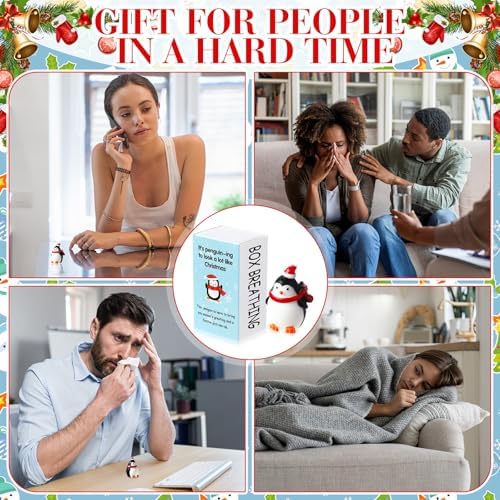 50 Piece Christmas Penguin Mini Gift Set Inspirational