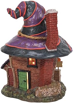 Department 56 Halloween Lit Building 795 Inch Multicolor