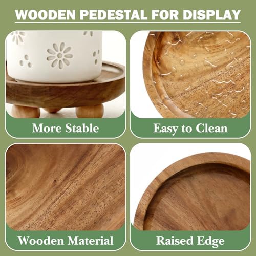 Small Wooden Riser for Display and Decor