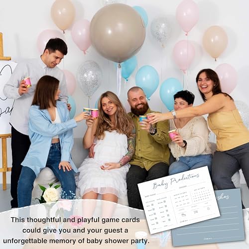 Baby Predictions and Advice Cards for Baby Shower