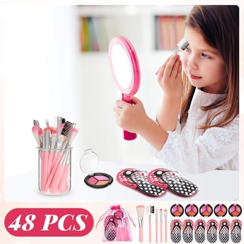 12 Sets Kids Spa Party Kit for Girls Makeup and Manicure Supplies