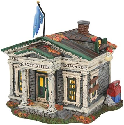 Department 56 Halloween Ghost Office Light Building