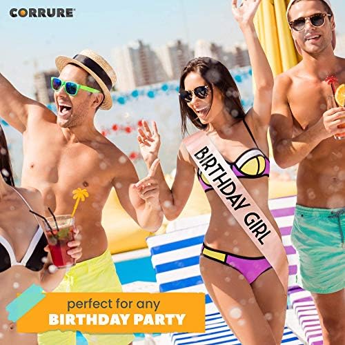 Birthday Girl Sash with Black Foil - Rose Gold Sash for Women