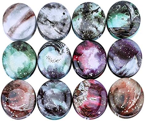 Rolin Roly 12Pcs Mini Travel Cans for Candles and Gifts