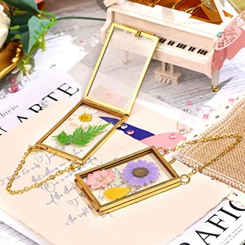 Marsui 6-Pack Double Glass Frame for Pressed Flowers