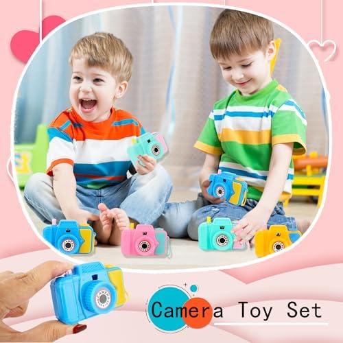 32 Pcs Mini Plastic Camera Toy Set for Kids