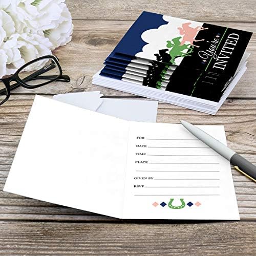 Big Dot of Happiness Kentucky Derby Party Invitations 8 Count