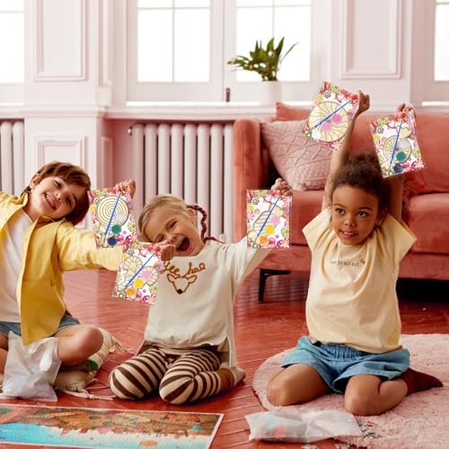 HABDJILTY 12 Pack Candyland Painting Crafts Set for Kids