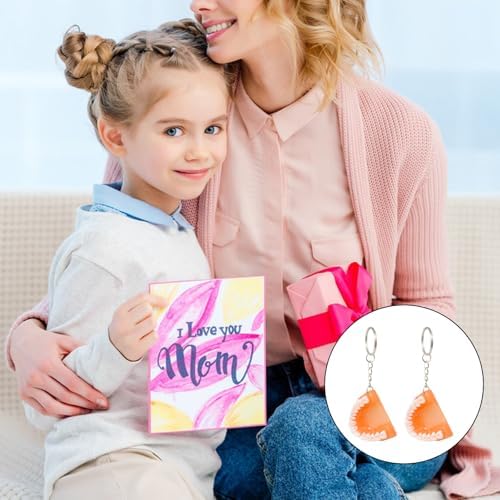 Honbay 10PCS Funny Resin Tooth Keychains