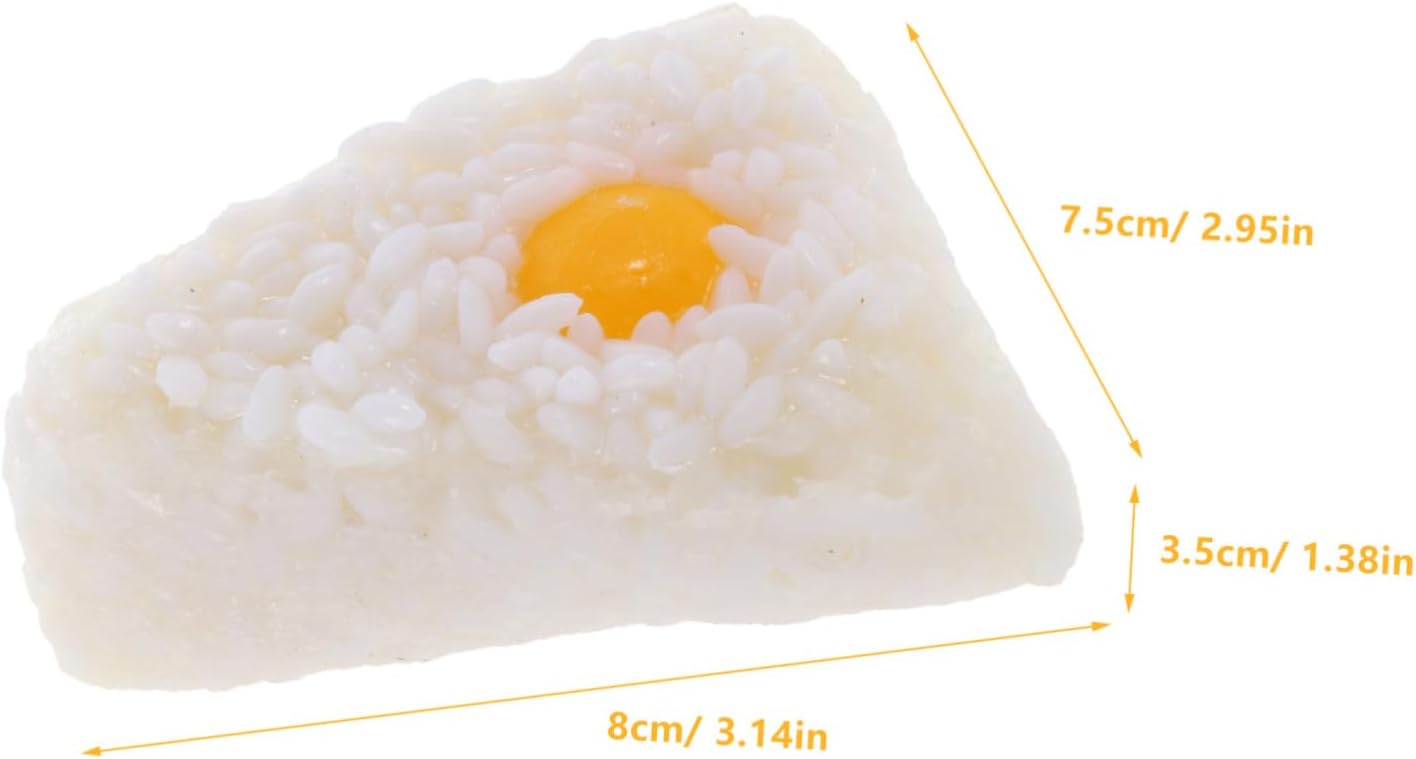 BESPORTBLE Realistic Fake Yolk for Kitchen Display and Photography Props