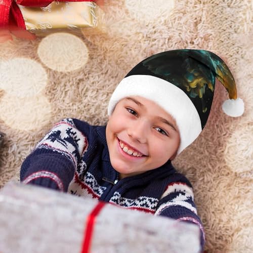 NWGHM Colored Santa Hat Christmas Party Headwear