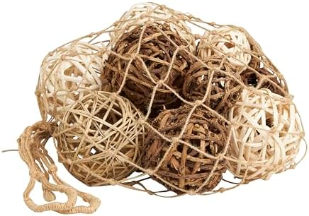 Deco 79 Dried Plant Decorative Orbs Vase Filler
