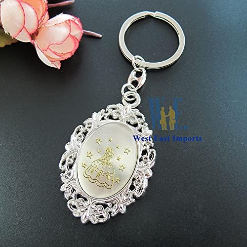 Vineen Personalized Quince Keychain Party Favor 12 PCS