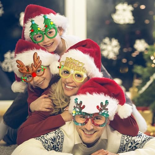 CCINEE Christmas Party Glasses Frames
