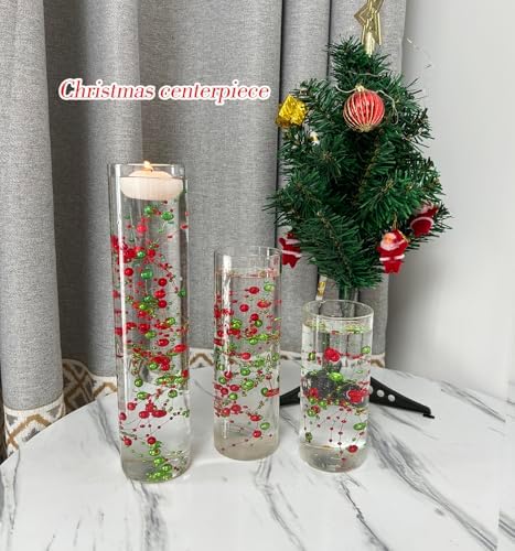 12 Pcs Pearl String Set for Floating Candles Centerpiece