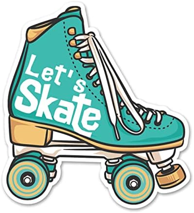 Green Roller Skate Party Invites with Envelopes 20 Set