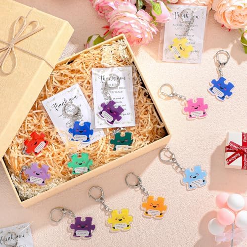 Geelin Team Puzzle Keychain Gift Set