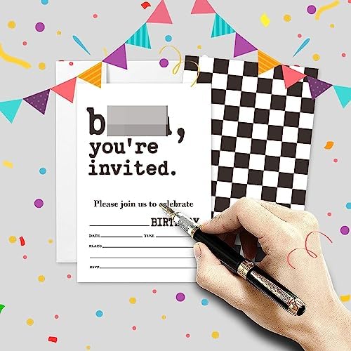20 Sets Bro Youre Invited Boys Birthday Invitations With Envelopes
