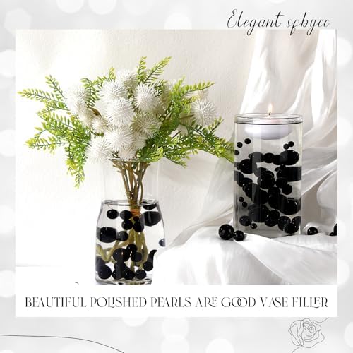 Fumete Floating Candles and Pearl Beads for Vase Decorations
