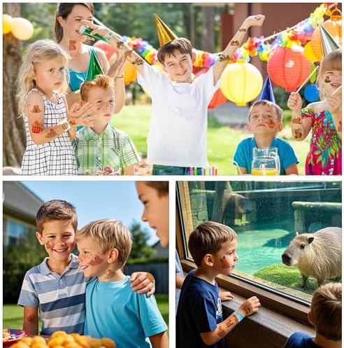Capybara Party Favors 40 Pcs Cute Animal Accessories