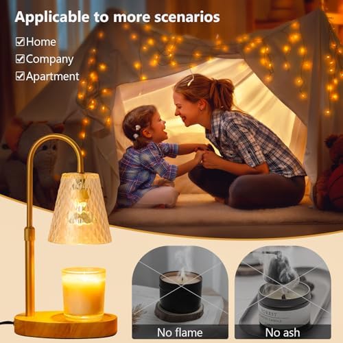 PICOTO Candle Warmer Lamp with Timer and Adjustability