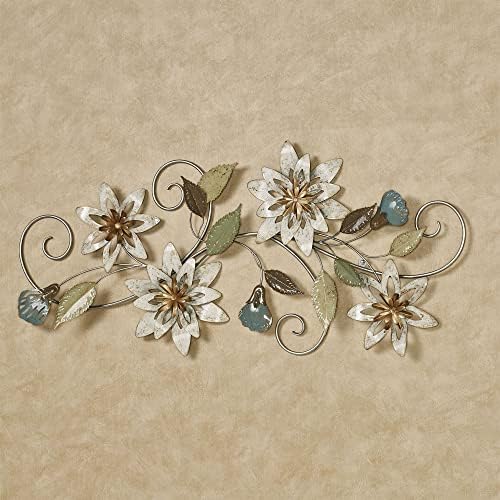 Touch of Class Serene Blooms Wall Art - Metal