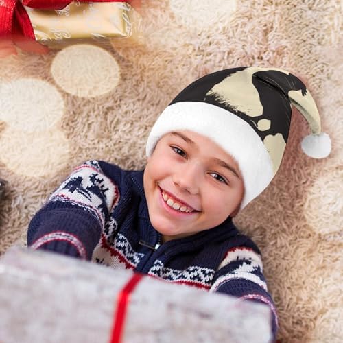 Santa Hat Farmhouse Christmas Headwear for Adults