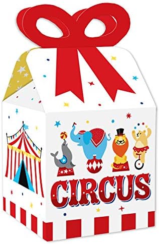 Big Dot of Happiness Carnival Bow Boxes Set of 12
