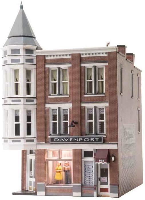 Woodland Scenics BR5039 HO Scale Davenport Department Store Built and Ready